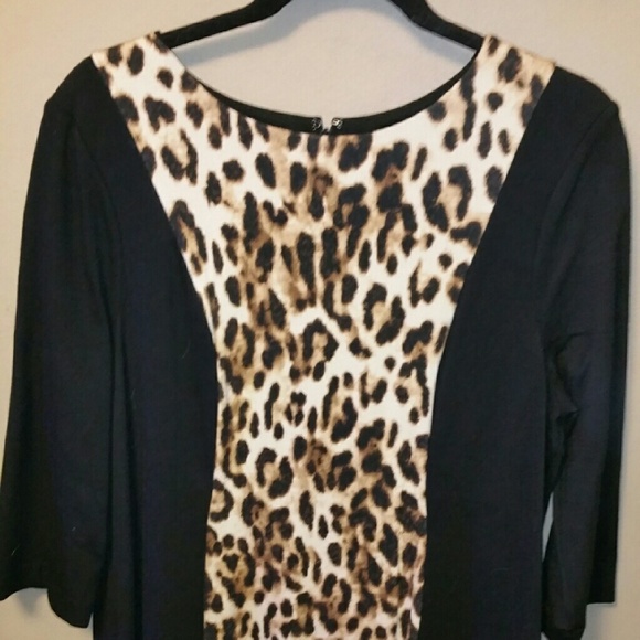 Chico's leopard print dress
