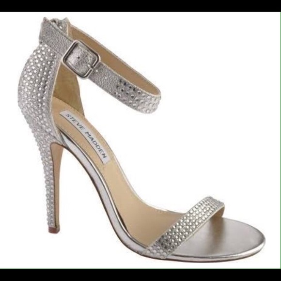 Steve Madden Shoes - Steve Madden, Size 8, Jeweled Sandals, Like New!