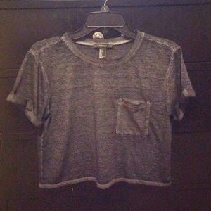 Black Forever21 Crop