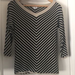 Max Mara striped pullover top Max Mara striped pullover top