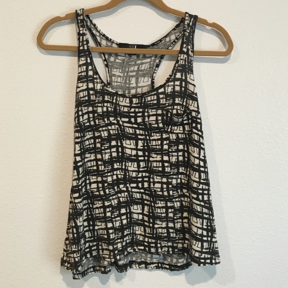 Black and White Tank Top