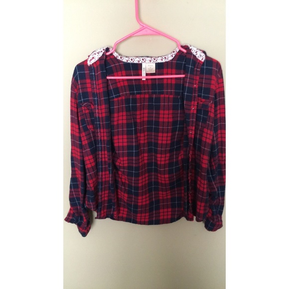 Flannel cover up