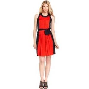 MICHAEL Michael Kors Sleeveless Pleat Dress