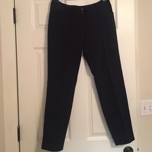 Black ankle pants