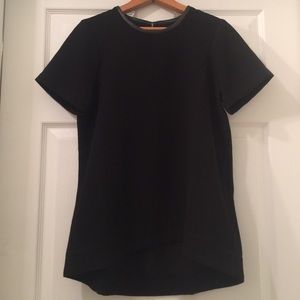 Leather Trim Madewell Top