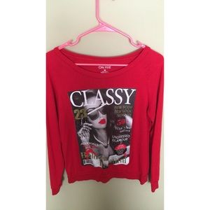 Classy teen sweater