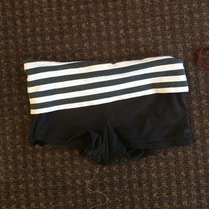 Spandex workout shorts