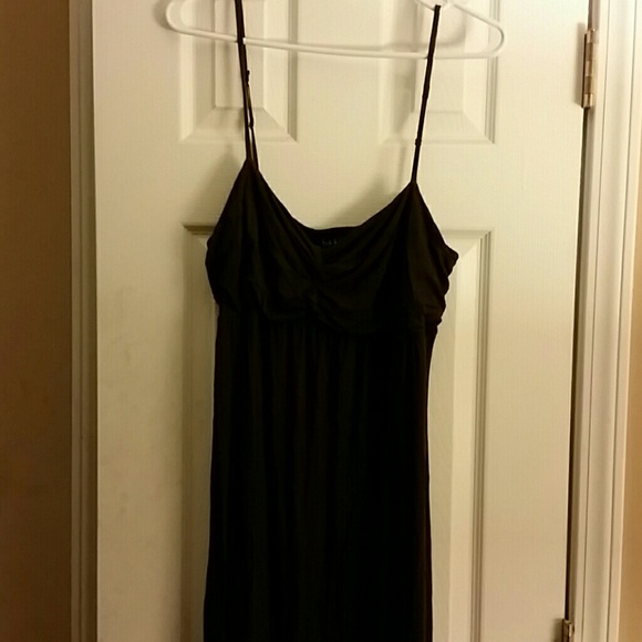 Brown maxi dress
