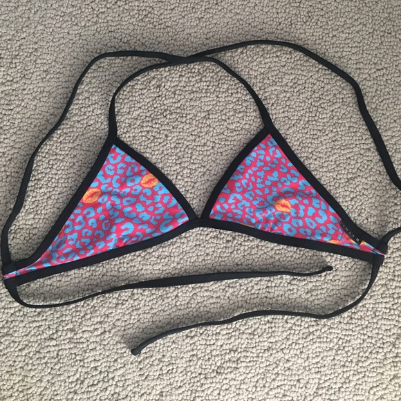 Jolyn Printed Triangle Top