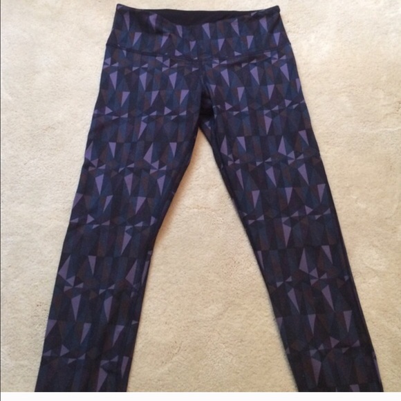 Lululemon Navy Prism Print Pants