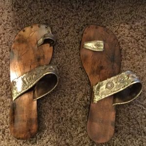 Jeweled flats women's size 9.