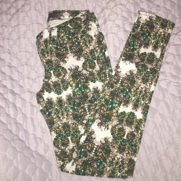 Levi's Limited Edition Jem Print Skinny Jeans 💚