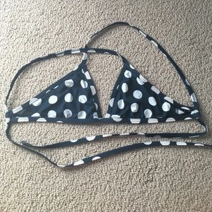 Polka dot Jolyn Triangle Top