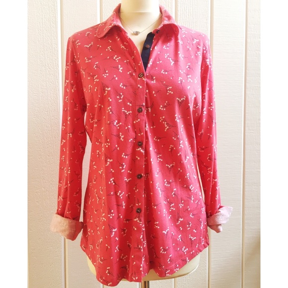 Boden Soft Coral Button Down Shirt