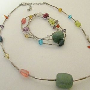 Beautiful Jewlery!!! Necklace with Bracelet