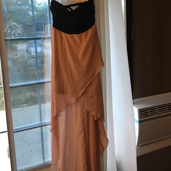 Dressy Strapless high-low dress