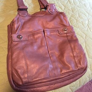 Marc Jacobs grey leather purse