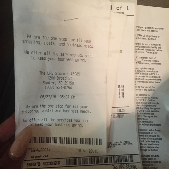 Proof of shipping - Picture 2 of 2