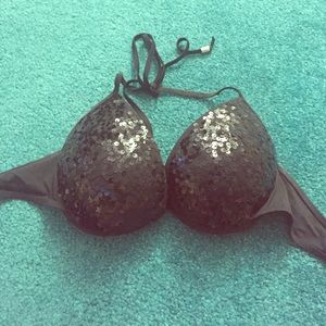 Lack Sequin Bikini Top!