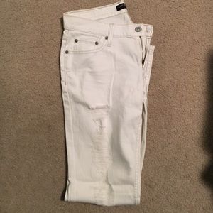 White jeans
