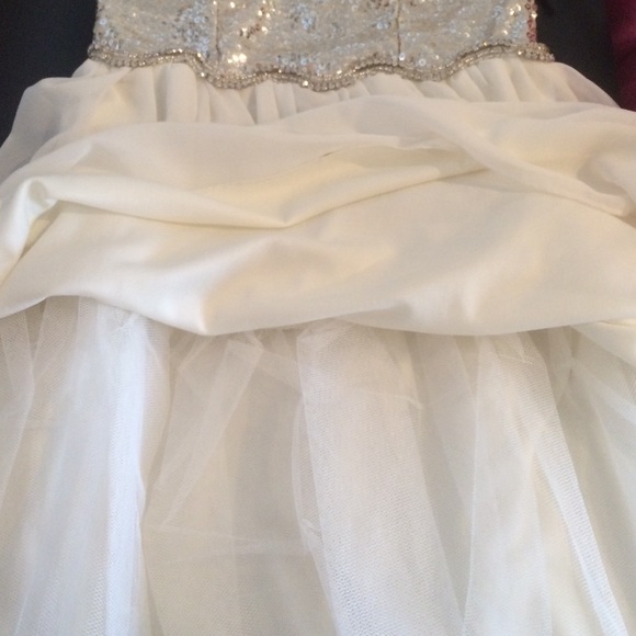 City Studio Formal Sequin Strapless Dress - Picture 3 of 4