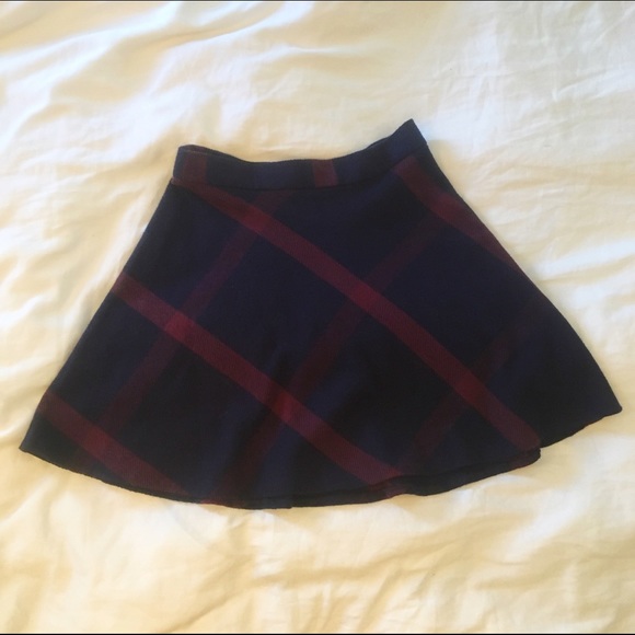 Plaid skirt
