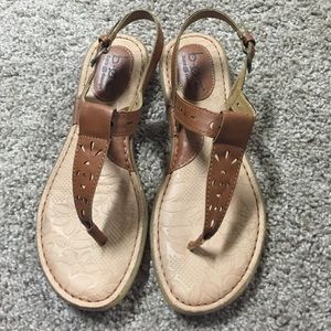 Born Concept Camel Sandals