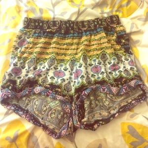 High waisted shorts