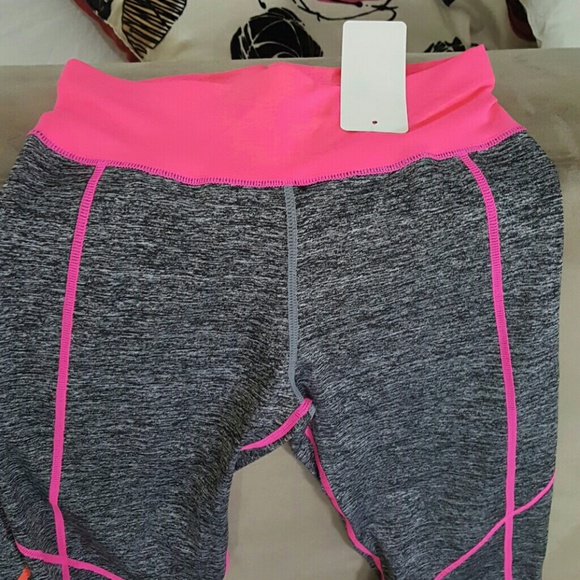 2 pairs medium   Orange,Green Fashion Yoga Pants - Picture 3 of 3