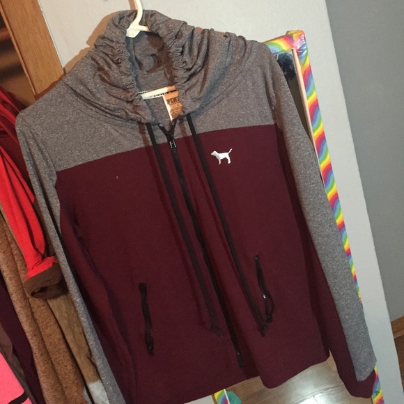 Like New - Ultimate Full Zip Hoodie by VS PINK
