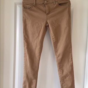 Camel skinny jeans