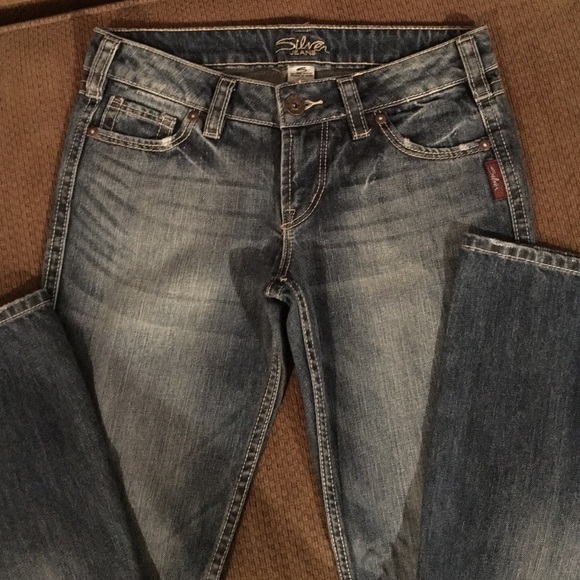 Silver Brand Twisted Jeans- Boot Cut- Distressed