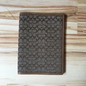 Coach passport case
