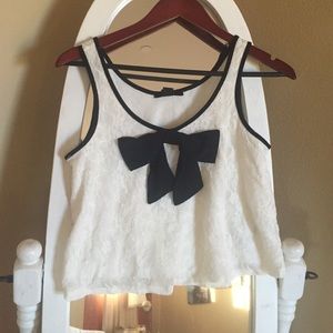 Brand new Lacey white tux shirt!