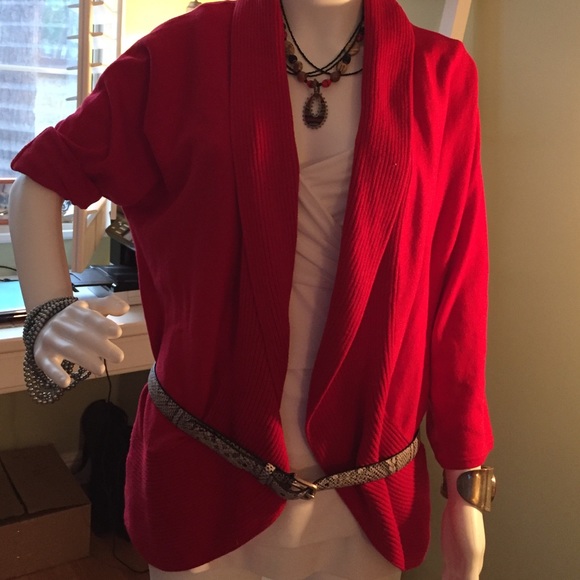 Red Sweater by Kasper