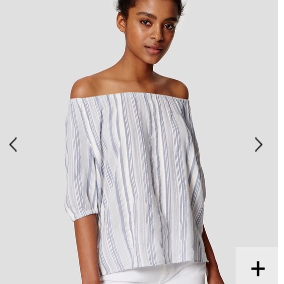 loft off the shoulder top