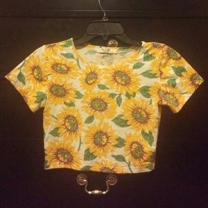 Vintage Sunflower Crop