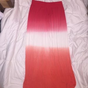 Ombré Maxi Skirt