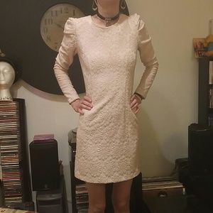 Elegant yet comfortable semi-formal mini dress