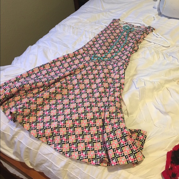 Aeropostale Colorful Skater Dress