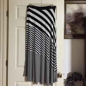 Lane Bryant 14W 16W sexy slinky maxi skirt SALE!!
