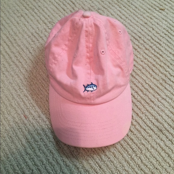 Pink southern tide hat