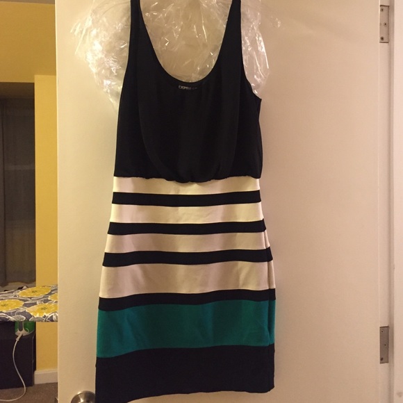 Bandage style tank dress.
