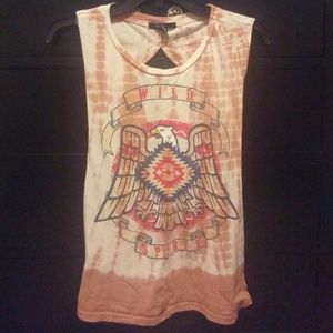 Forever 21 "Wild Spirit" Muscle Tee