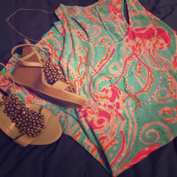 Jellyfish print lily Pulitzer dress 💞