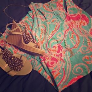 Jellyfish print lily Pulitzer dress 💞