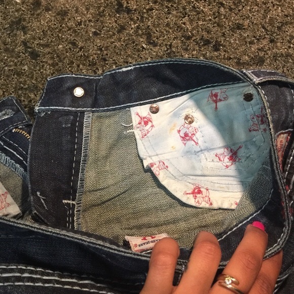 True Religion Jeans in seam 34". - Picture 4 of 4
