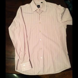 Price drop! Men's striped Hugo Boss dress shirt
