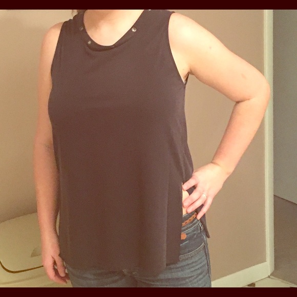 Dark Charcoal Muscle Tank - Picture 1 of 3