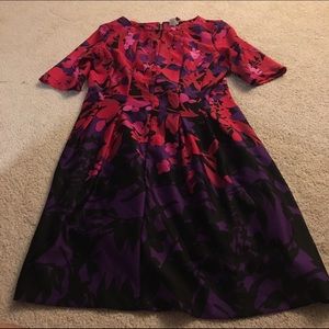 Colorful floral dress